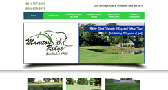 Desktop Screenshot of manitouridge.net